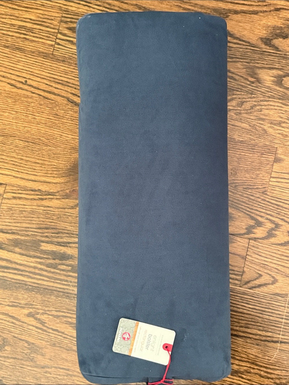 Manduka enlight rectangular yoga bolster dark blue NEW NWT - Picture 4 of 6